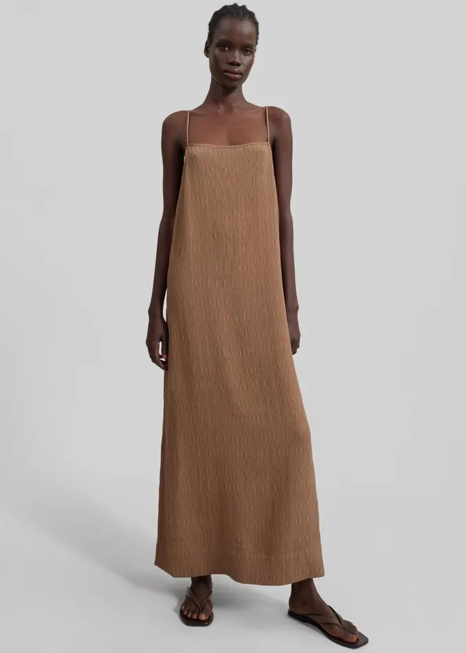 Women By Malene Birger Almeena Dress 8211 Shitake The Frankie Shop Dresses