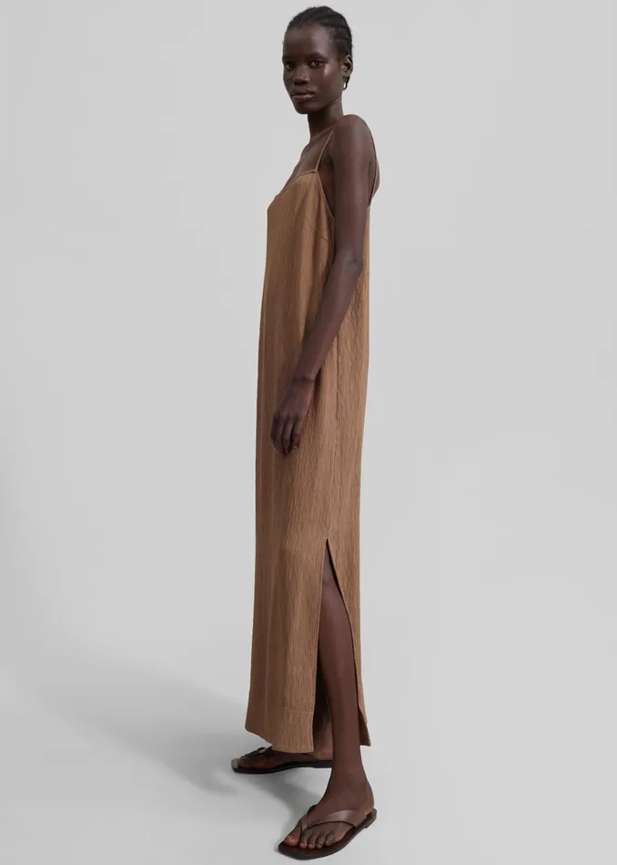 Women By Malene Birger Almeena Dress 8211 Shitake The Frankie Shop Dresses
