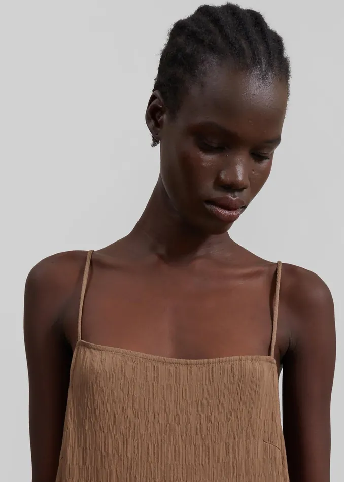 Women By Malene Birger Almeena Dress 8211 Shitake The Frankie Shop Dresses