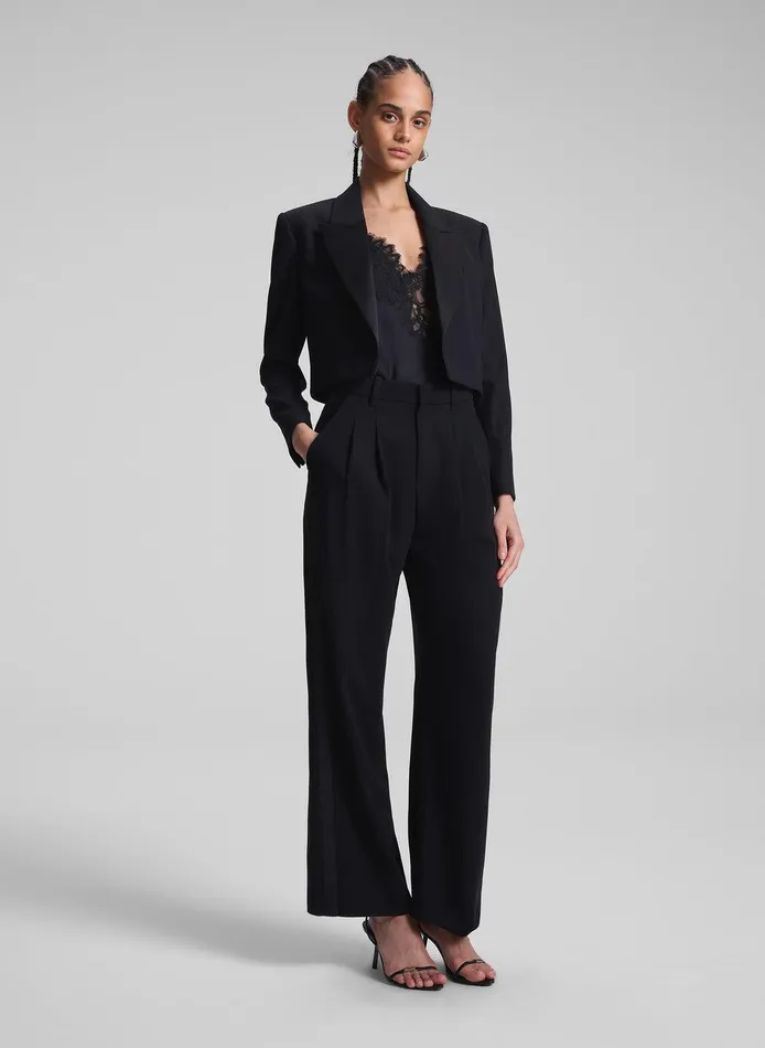 Women Chase Tux Pant Blackblack ALC Bottoms
