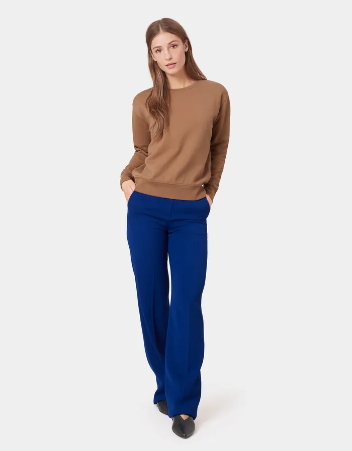 Women Classic Organic Crew 8211 Spring Green Women Crewneck Sweatshirts Colorfulstandard