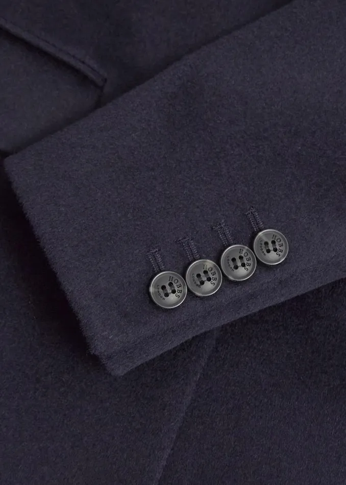 Women Coats and Jackets Hobbs Cavendish Wool Coat Navy