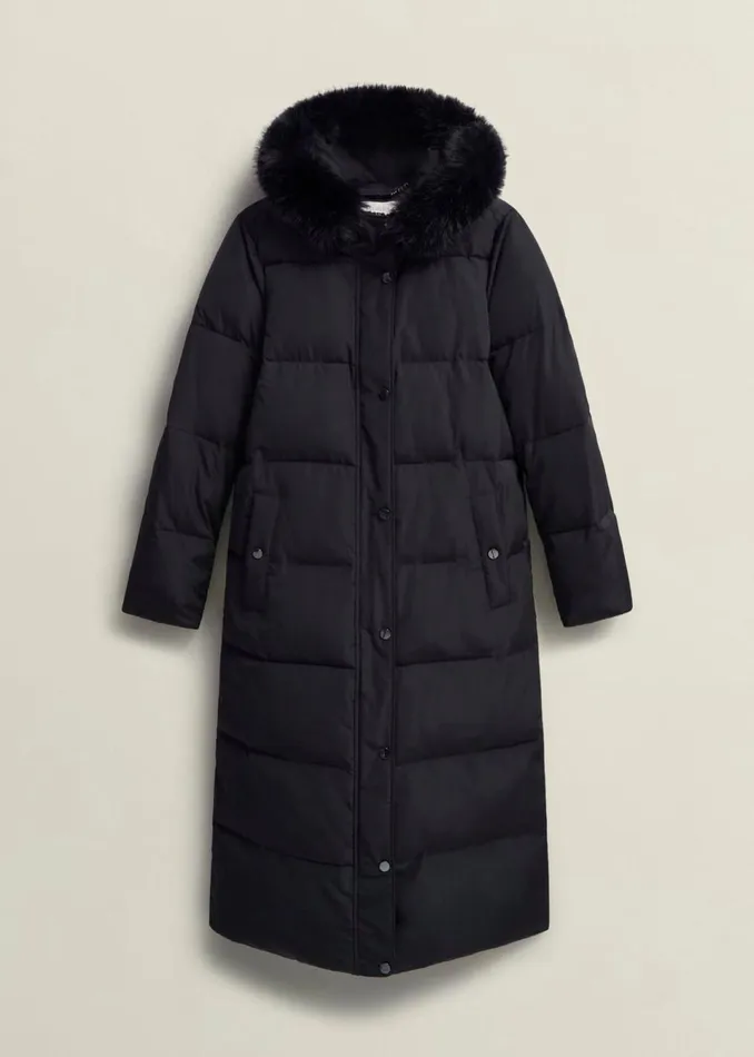 Women Coats and Jackets Hobbs Tyla Puffer Black