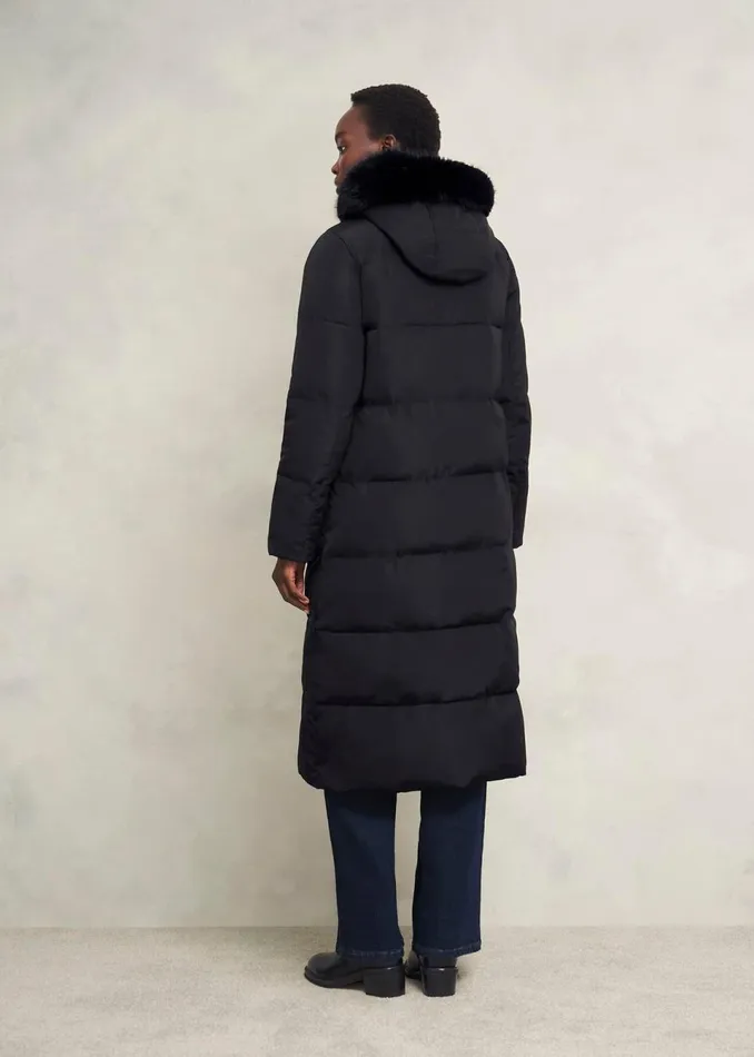 Women Coats and Jackets Hobbs Tyla Puffer Black
