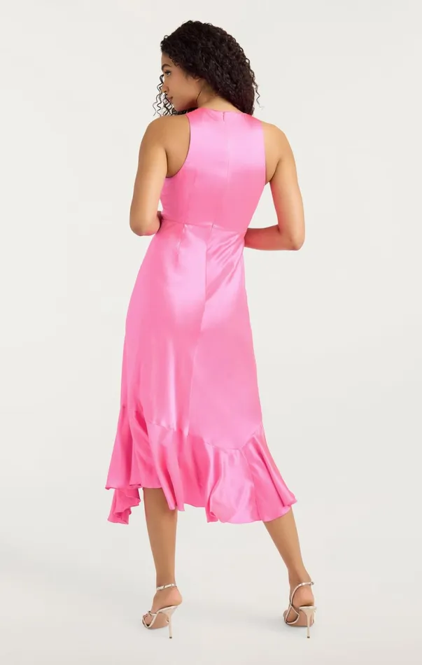Women Cocktail and Evening Cinq Sept Cates Dress Electric Pink
