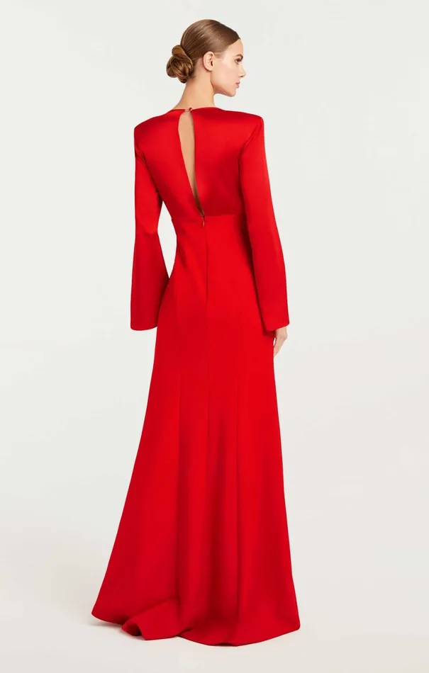 Women Cocktail and Evening Cinq Sept Julianne Gown Bisou