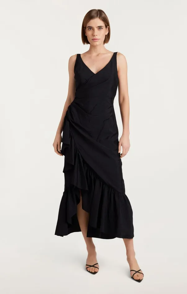 Women Cocktail and Evening Cinq Sept Mimi Dress Black