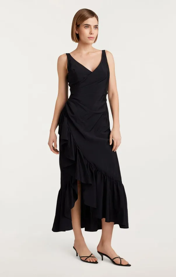 Women Cocktail and Evening Cinq Sept Mimi Dress Black