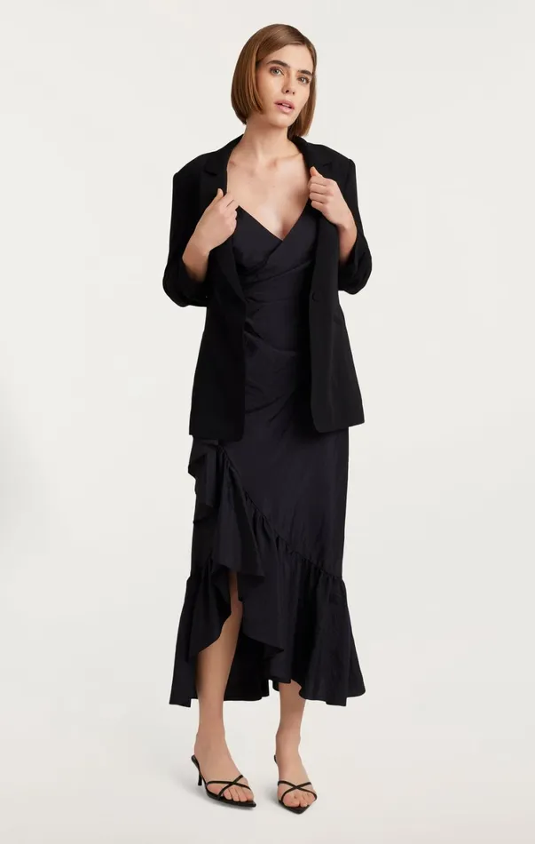 Women Cocktail and Evening Cinq Sept Mimi Dress Black
