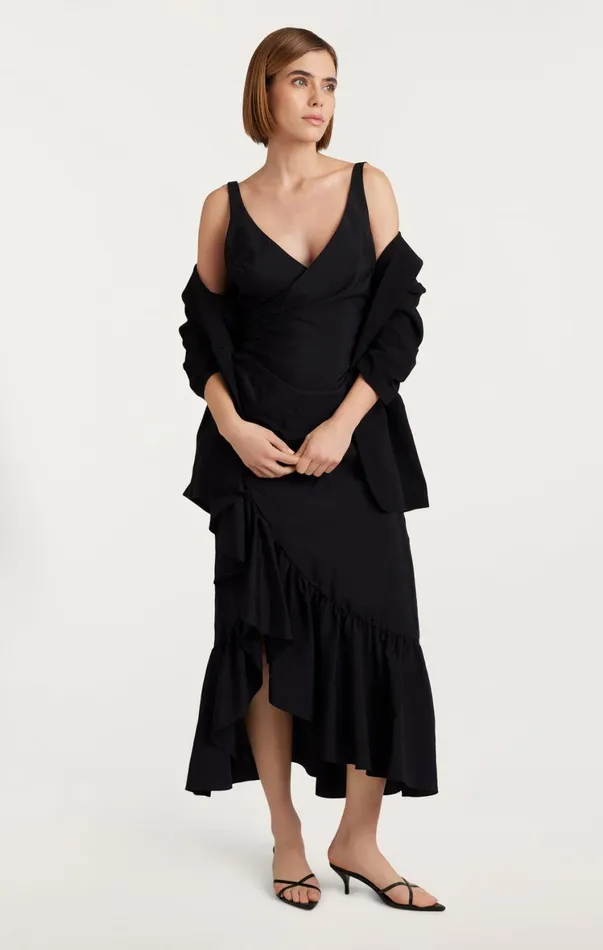 Women Cocktail and Evening Cinq Sept Mimi Dress Black