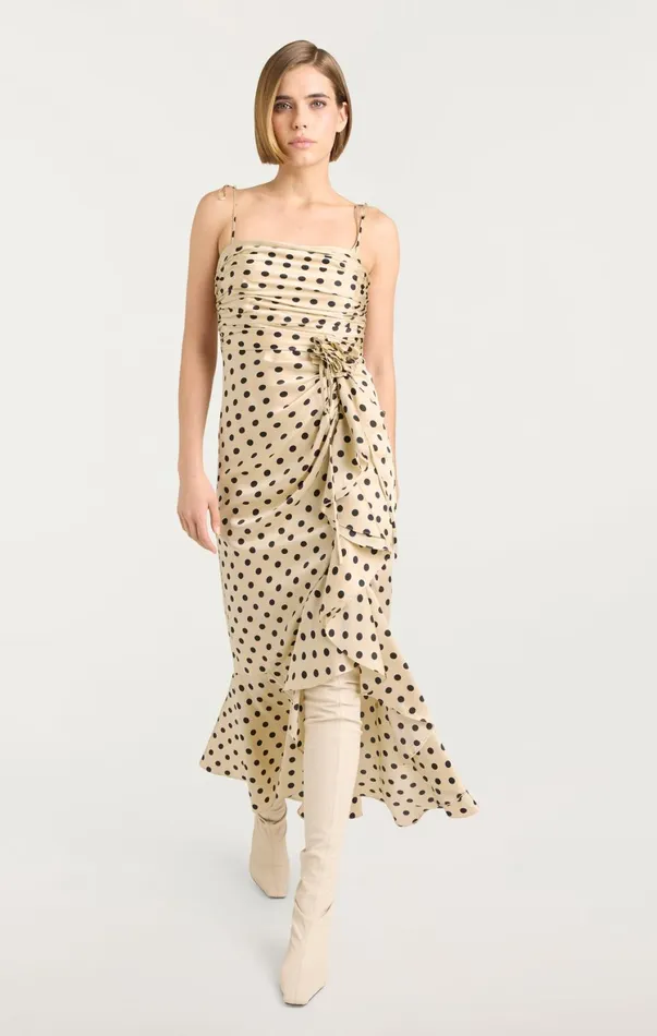 Women Cocktail and Evening Cinq Sept Mireya Dress Gardeniablack
