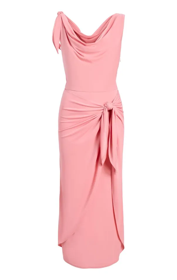 Women Cocktail and Evening Cinq Sept Odin Dress Strawberry Moon