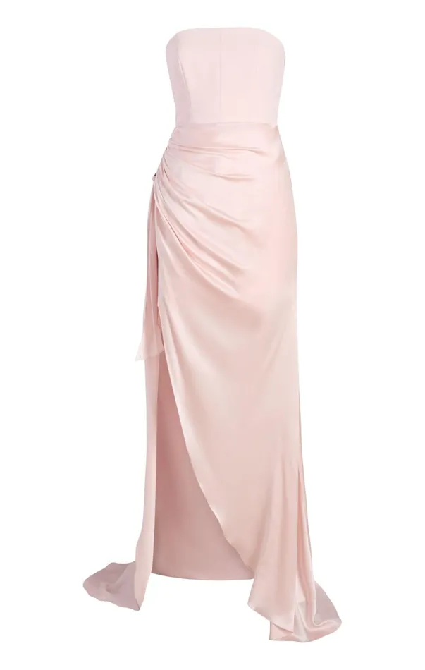 Women Cocktail and Evening Cinq Sept Rania Gown Icy Pink