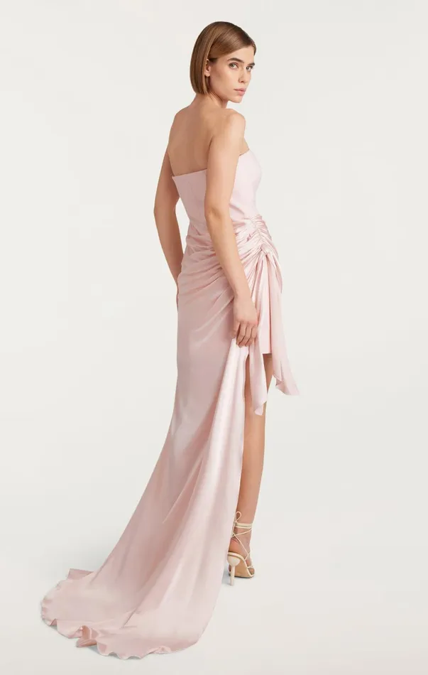 Women Cocktail and Evening Cinq Sept Rania Gown Icy Pink