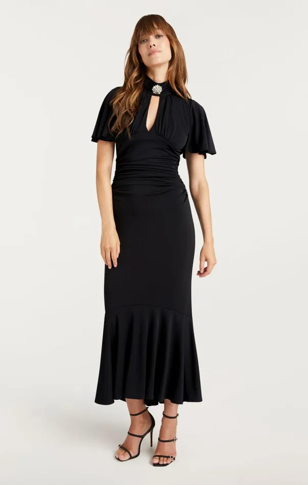 Women Cocktail and Evening Cinq Sept Rosita Dress Black