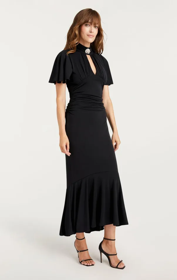 Women Cocktail and Evening Cinq Sept Rosita Dress Black