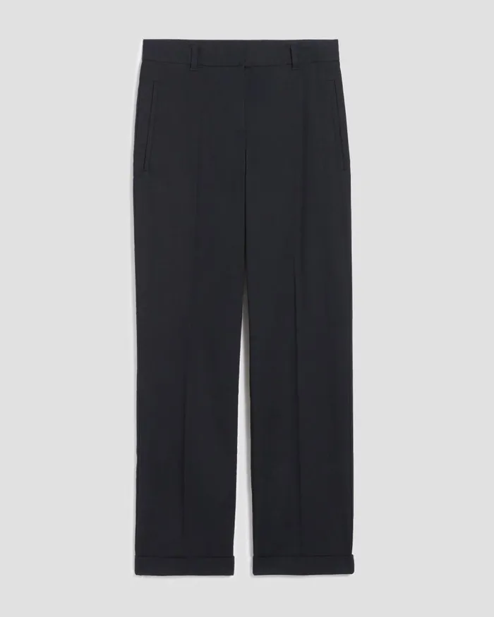 Women Colette 8211 Straight Trousers Black Beauty Comptoir Des Cotonniers Trousers
