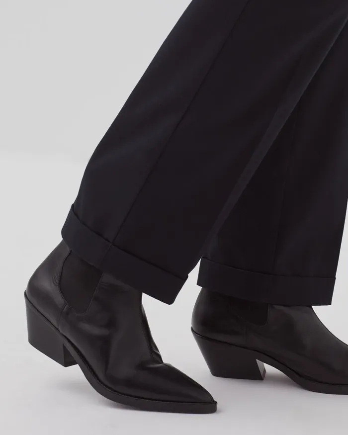 Women Colette 8211 Straight Trousers Black Beauty Comptoir Des Cotonniers Trousers