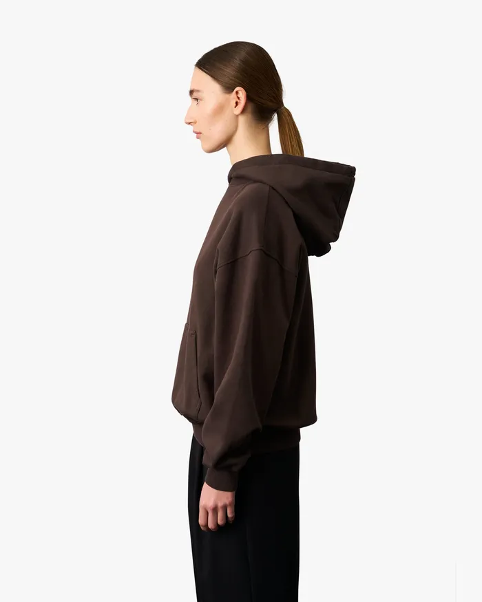 Women Colorfulstandard Organic Oversized Hood 8211 Desert Khaki Hoodies