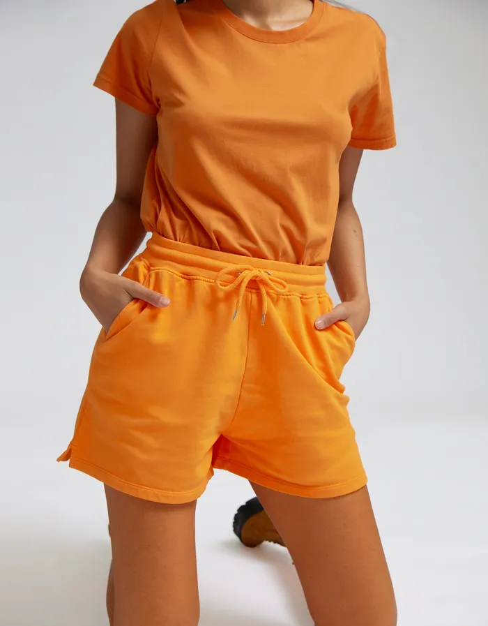 Women Colorfulstandard Women Organic Sweatshorts 8211 Limestone Grey Shorts