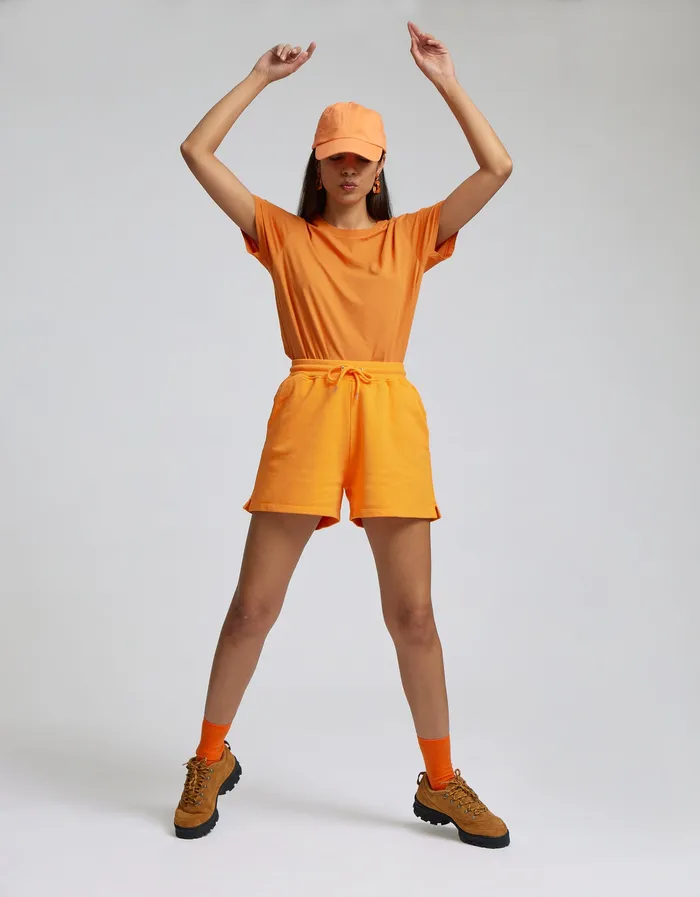 Women Colorfulstandard Women Organic Sweatshorts 8211 Limestone Grey Shorts