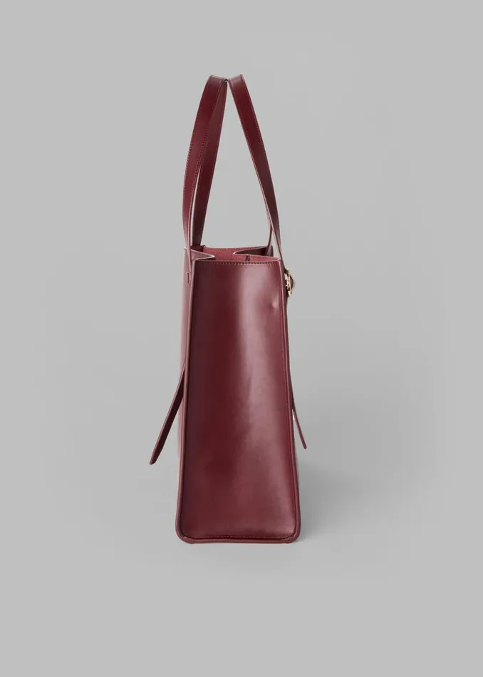 Women Coperni Belt Tote Bag 8211 Red The Frankie Shop