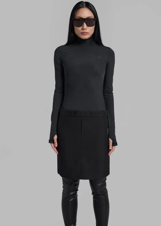 Women Coperni Hybrid Tailored Dress 8211 Black The Frankie Shop Dresses