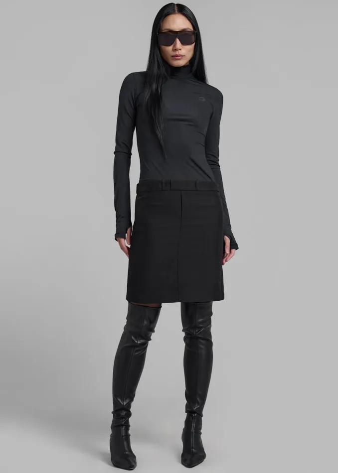 Women Coperni Hybrid Tailored Dress 8211 Black The Frankie Shop Dresses