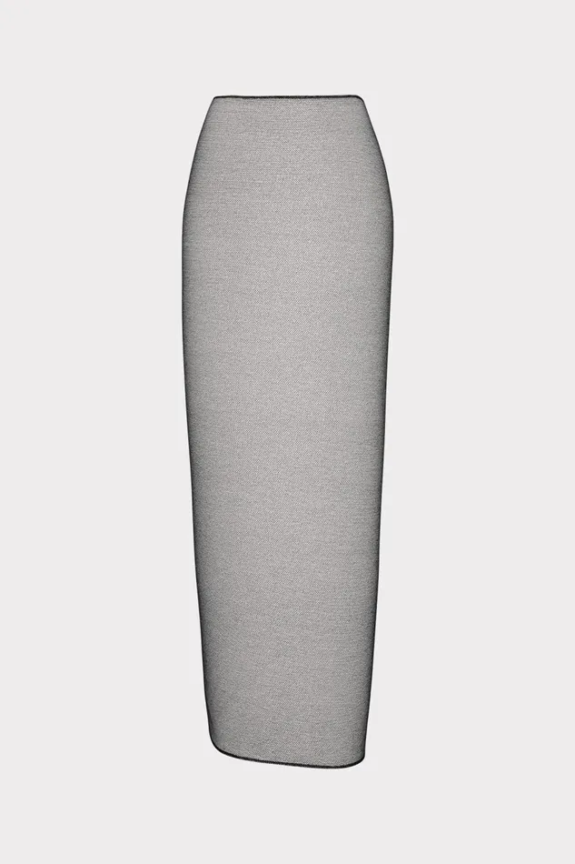 Women CoverUps Milly Metallic Mesh Sarong Black