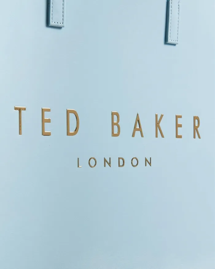 Women CRINKON 8211 Large Crinkle Texture Icon Bag Light Blue Ted Baker Tote Bags Women CRINKON 8211 Large Crinkle Texture Icon Bag Light Blue Ted Baker Tote Bags