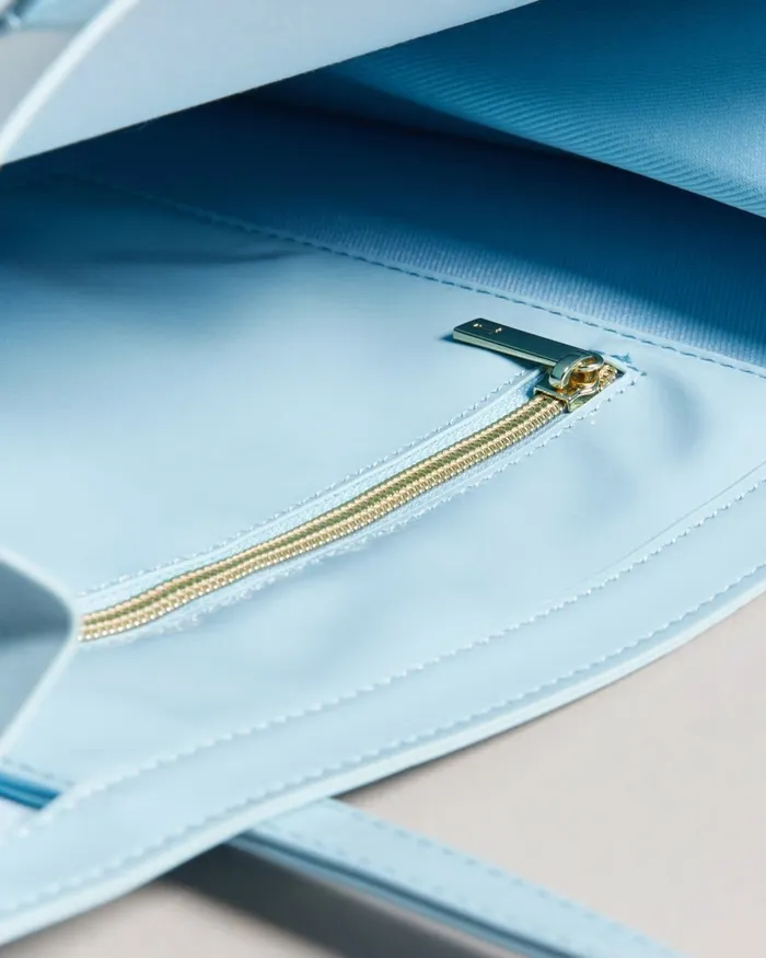 Women CRINKON 8211 Large Crinkle Texture Icon Bag Light Blue Ted Baker Tote Bags Women CRINKON 8211 Large Crinkle Texture Icon Bag Light Blue Ted Baker Tote Bags