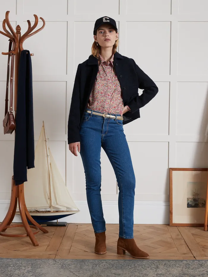 Women Cyrillus Clothing Shirt Made With Liberty Fabric 8211 The Limited Collection Lib Babington Rose