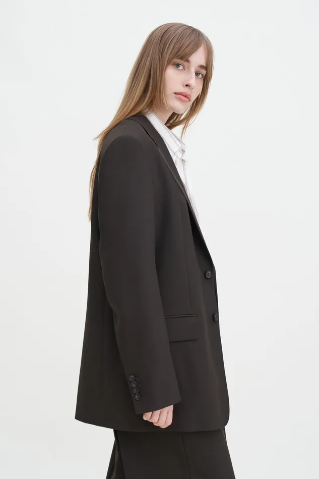 Women Davina Blazer Dark Chocolate Filippa K Blazers