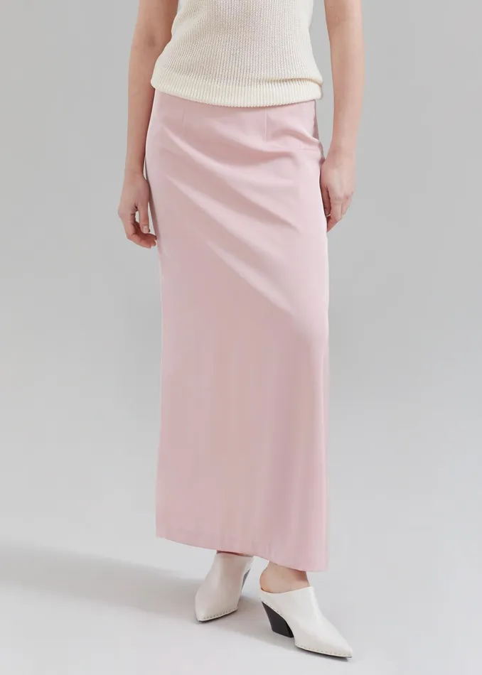 Women Demi Pencil Skirt 8211 Pink The Frankie Shop Bottoms