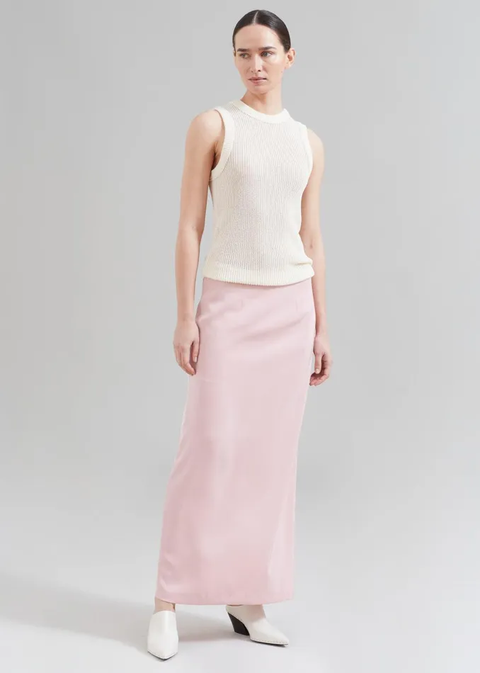 Women Demi Pencil Skirt 8211 Pink The Frankie Shop Bottoms