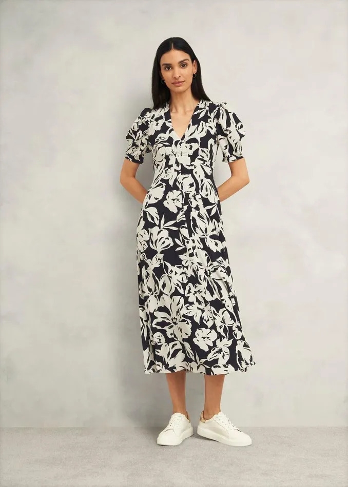 Women Dresses and Jumpsuits Hobbs Chiltern Dress Black Cream