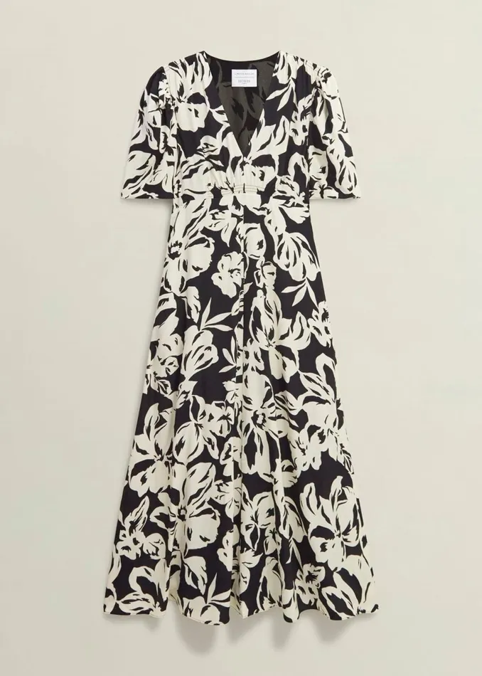 Women Dresses and Jumpsuits Hobbs Chiltern Dress Black Cream