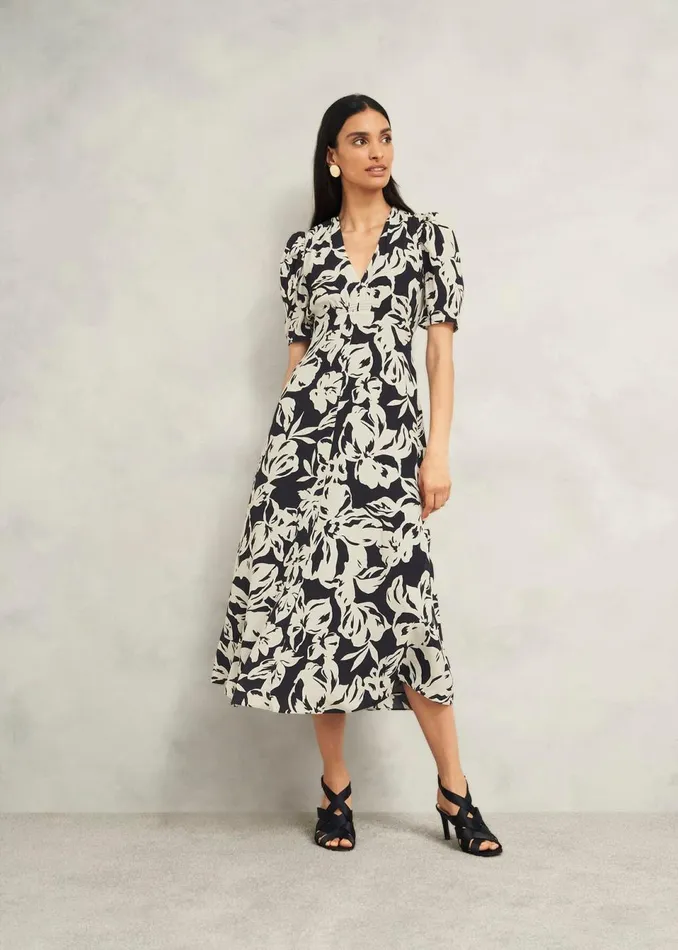 Women Dresses and Jumpsuits Hobbs Chiltern Dress Black Cream