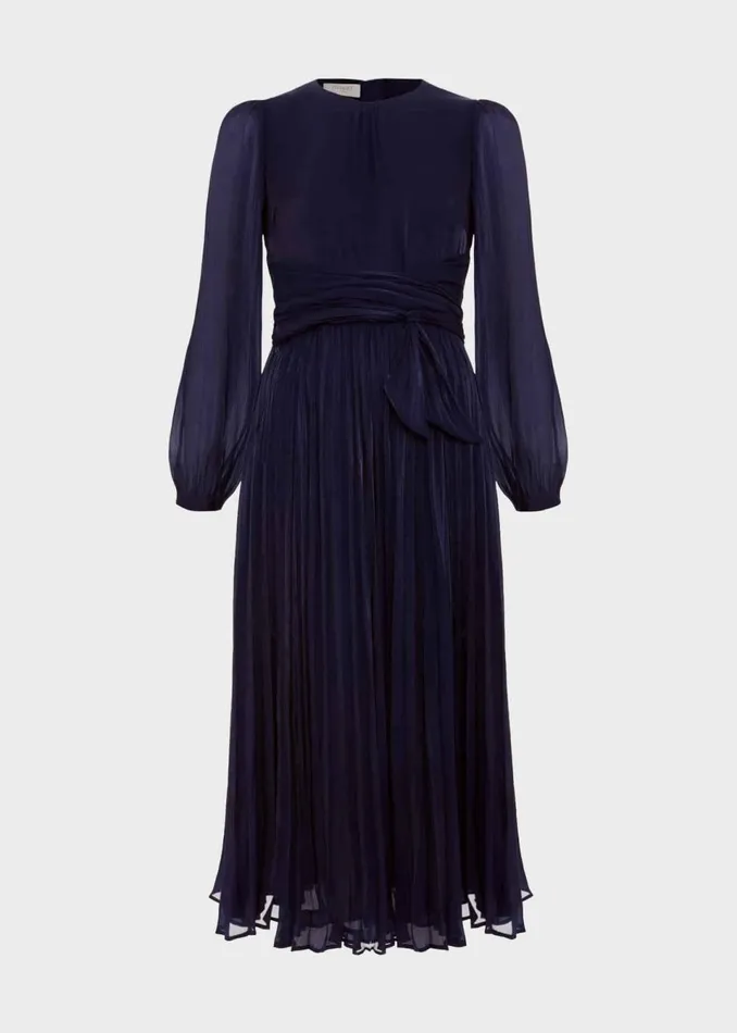 Women Dresses and Jumpsuits Hobbs Elina Dress Midnight Navy