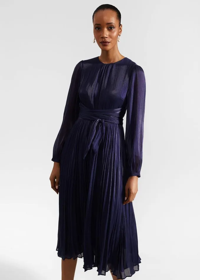 Women Dresses and Jumpsuits Hobbs Elina Dress Midnight Navy
