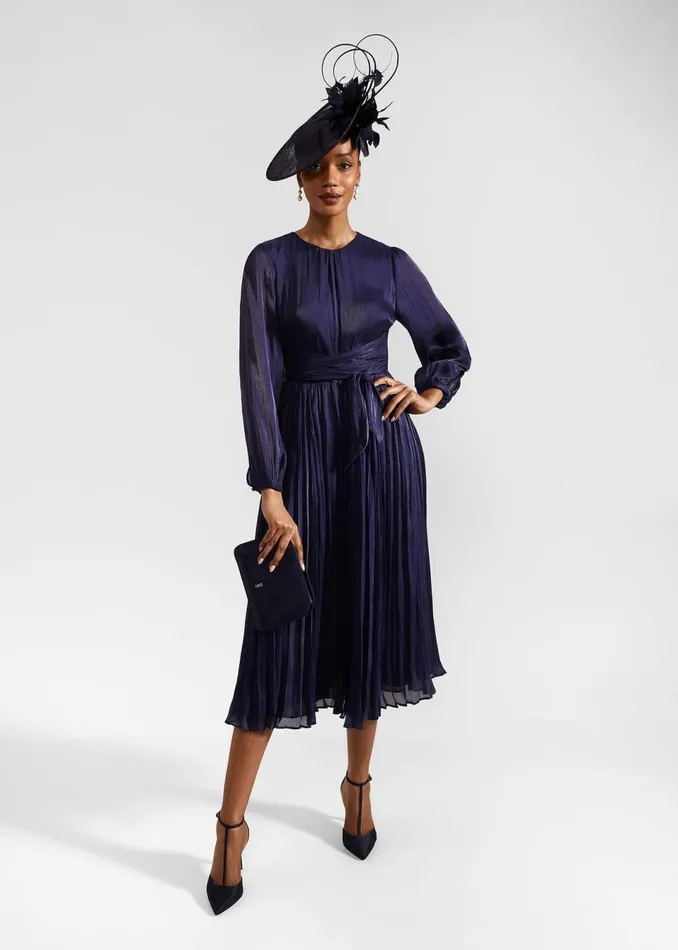 Women Dresses and Jumpsuits Hobbs Elina Dress Midnight Navy