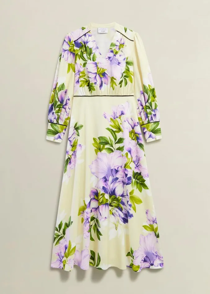 Women Dresses and Jumpsuits Hobbs Hidcote Dress Cream Multi