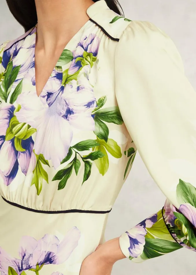 Women Dresses and Jumpsuits Hobbs Hidcote Dress Cream Multi