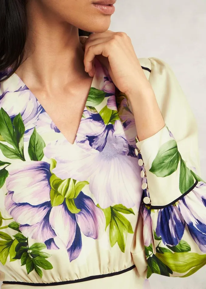 Women Dresses and Jumpsuits Hobbs Hidcote Dress Cream Multi