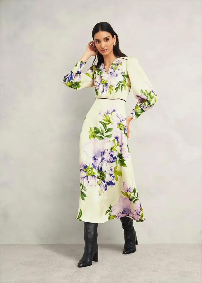 Women Dresses and Jumpsuits Hobbs Hidcote Dress Cream Multi