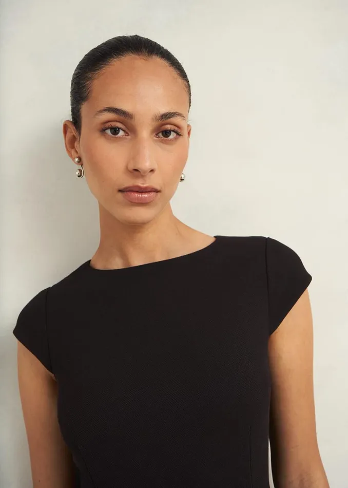 Women Dresses and Jumpsuits Hobbs Mia Dress Black