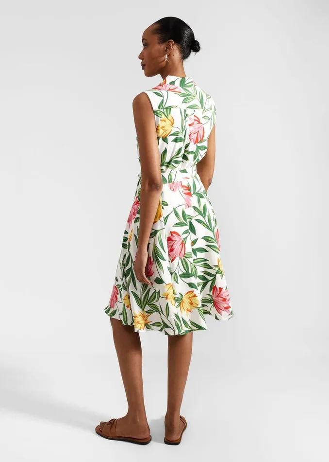 Women Dresses and Jumpsuits Hobbs Petite Belinda Dress Ivory Multi