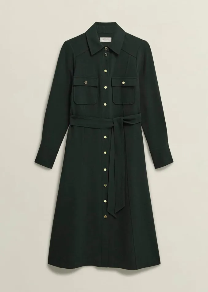 Women Dresses and Jumpsuits Hobbs Petite Pricilla Dress Rich Green