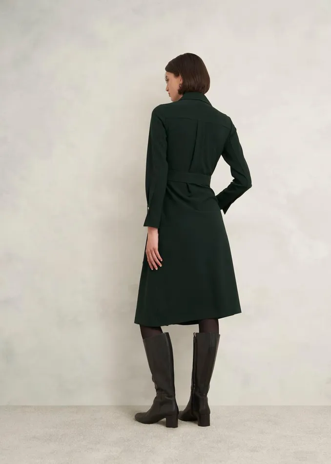 Women Dresses and Jumpsuits Hobbs Petite Pricilla Dress Rich Green