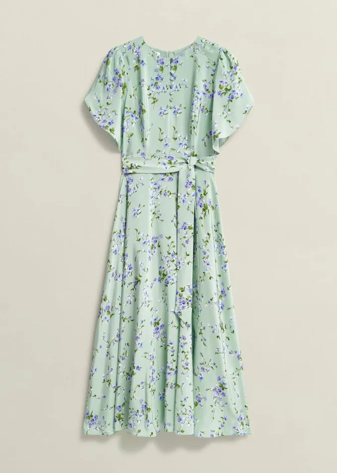 Women Dresses and Jumpsuits Hobbs Petite Sophia Dress Sage Multi
